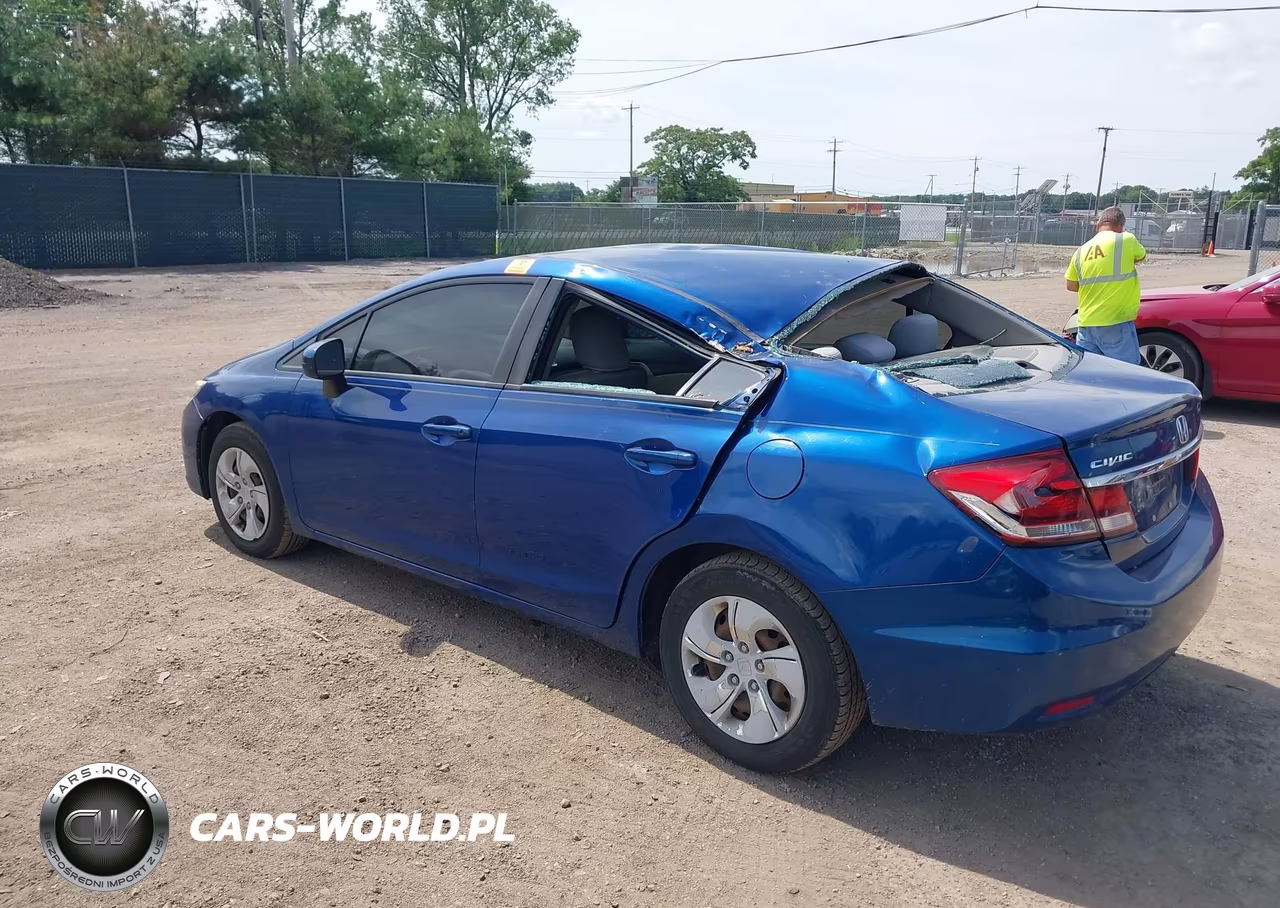 2014 Honda Civic Lx VIN:19XFB2F52EE048228 - 3