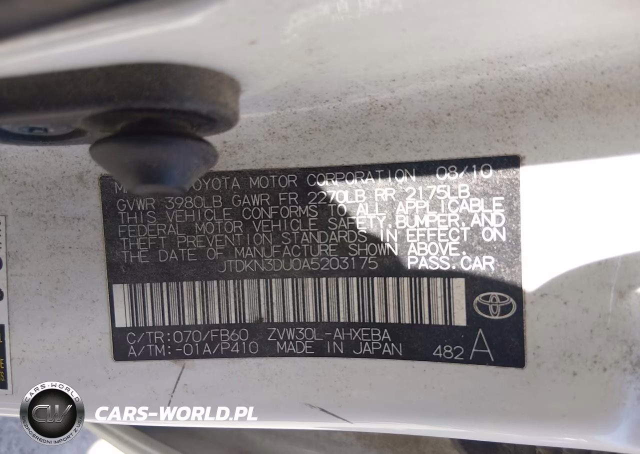 2010 Toyota Prius Ii VIN:JTDKN3DU0A5203175 - 9