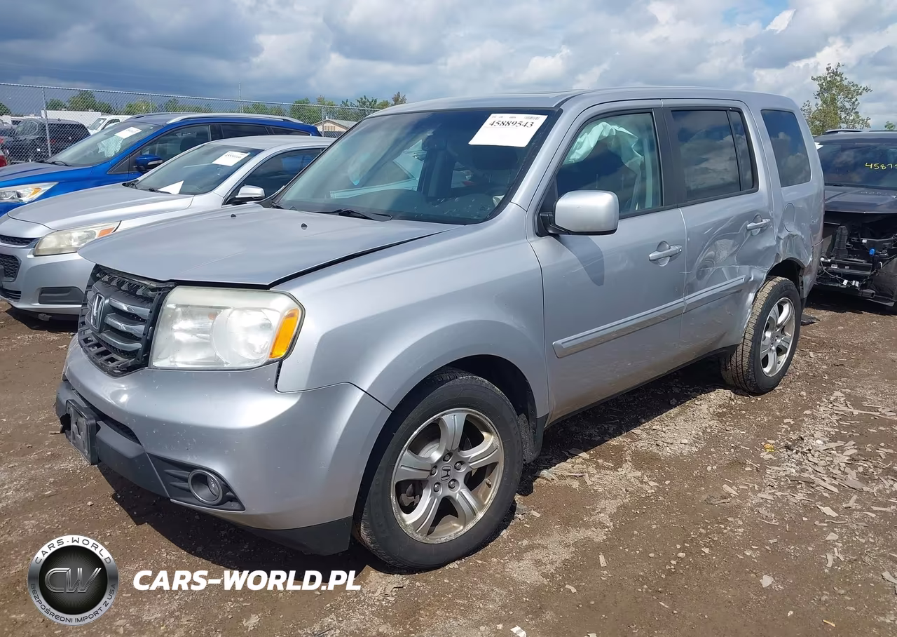 2014 Honda Pilot Ex-L VIN:5FNYF4H53EB053180 - 2