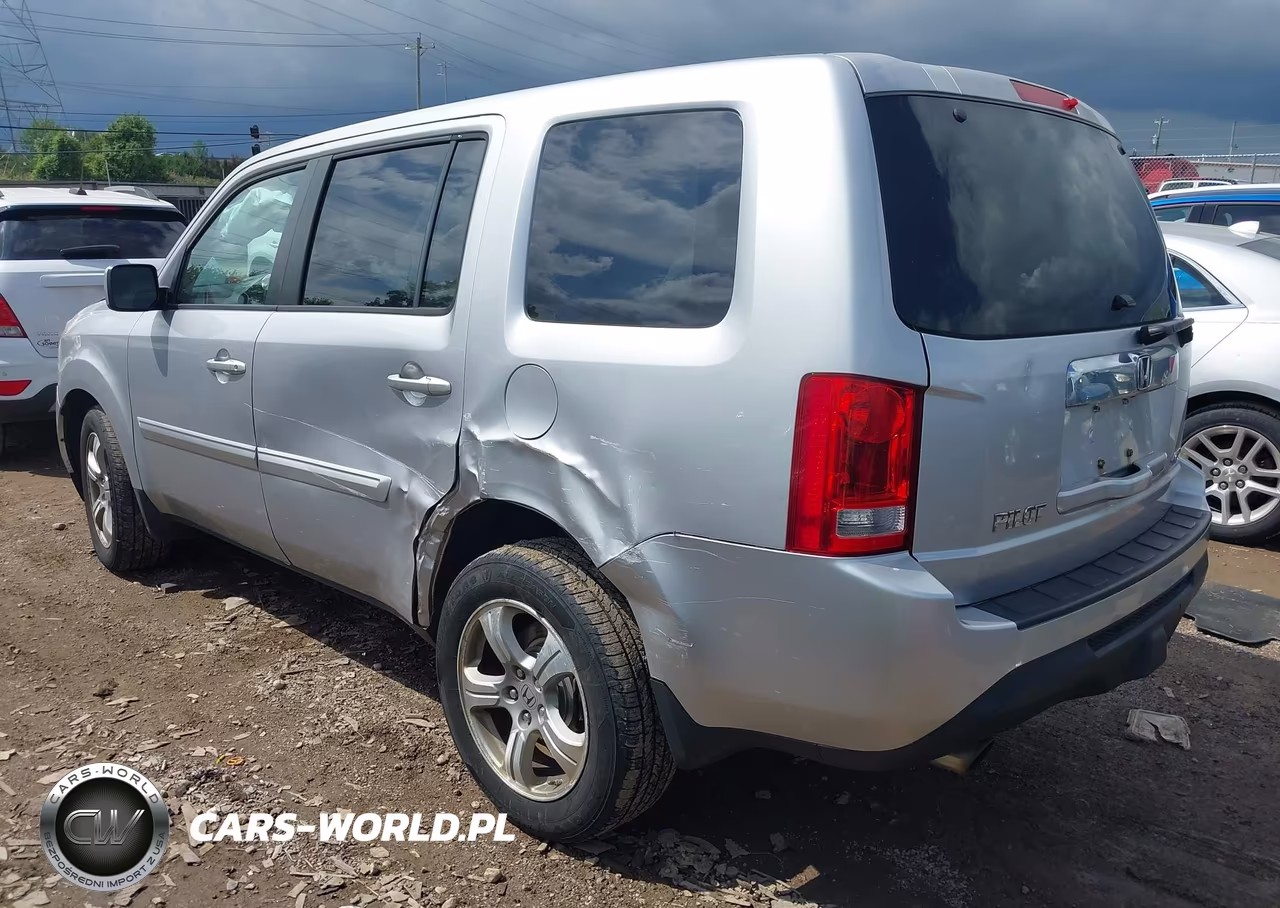 2014 Honda Pilot Ex-L VIN:5FNYF4H53EB053180 - 3