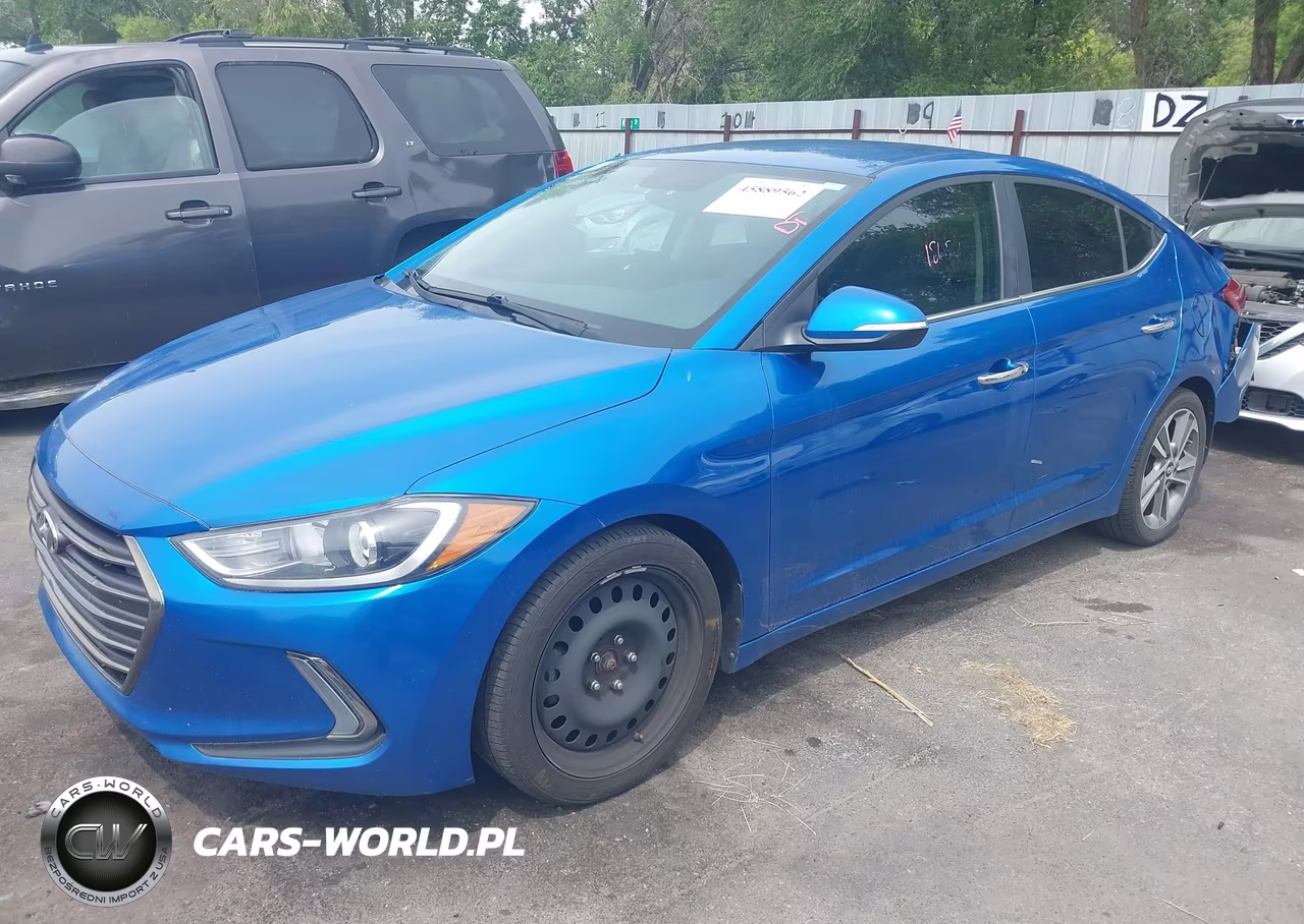 2017 Hyundai Elantra Limited VIN:5NPD84LF8HH036079 - 2