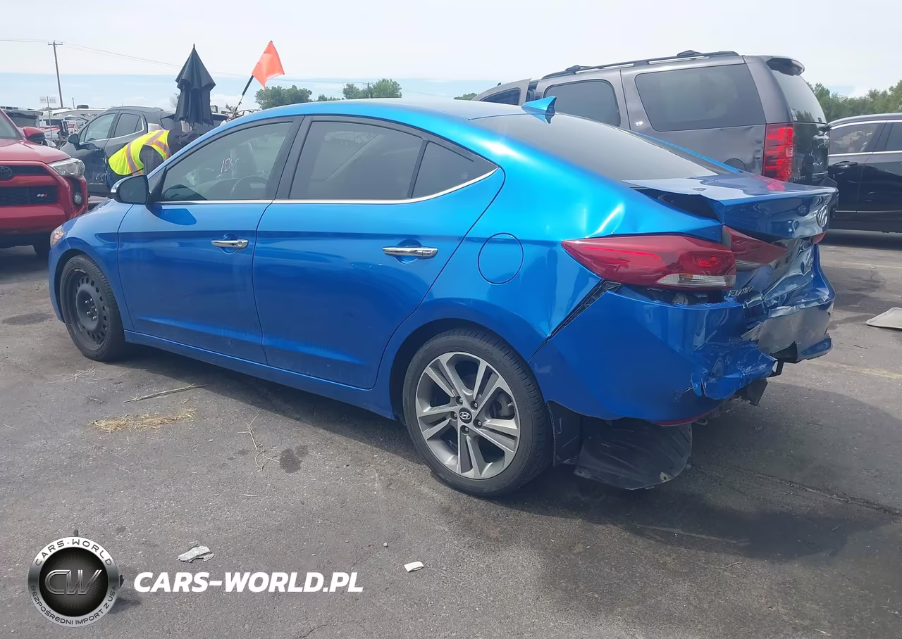 2017 Hyundai Elantra Limited VIN:5NPD84LF8HH036079 - 3