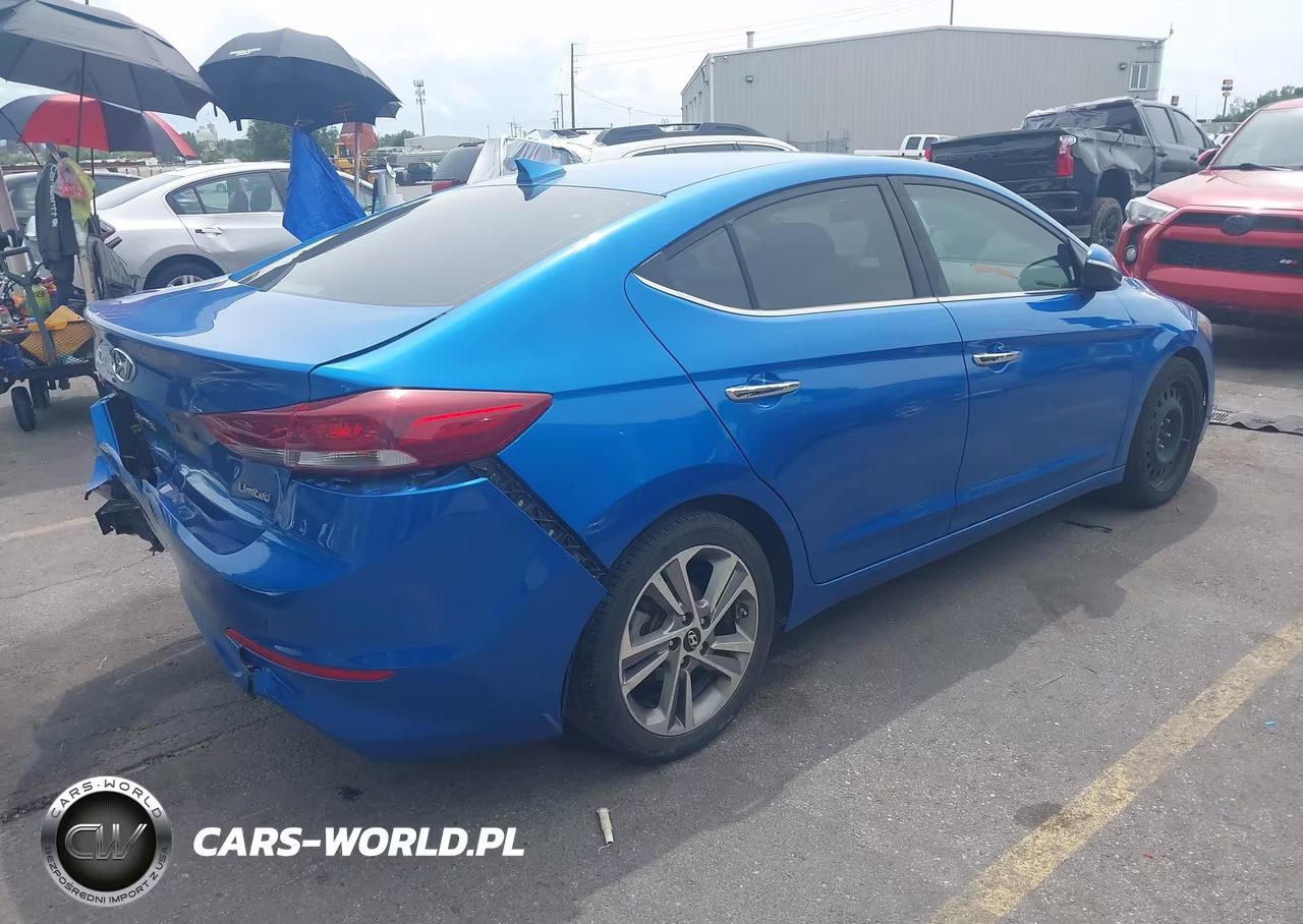 2017 Hyundai Elantra Limited VIN:5NPD84LF8HH036079 - 4