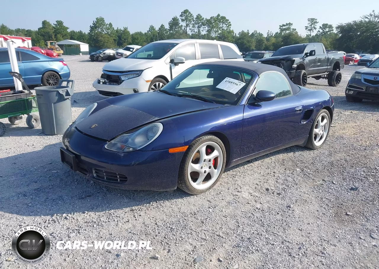 2000 Porsche Boxster S VIN:WP0CB2986YS660281 - 2