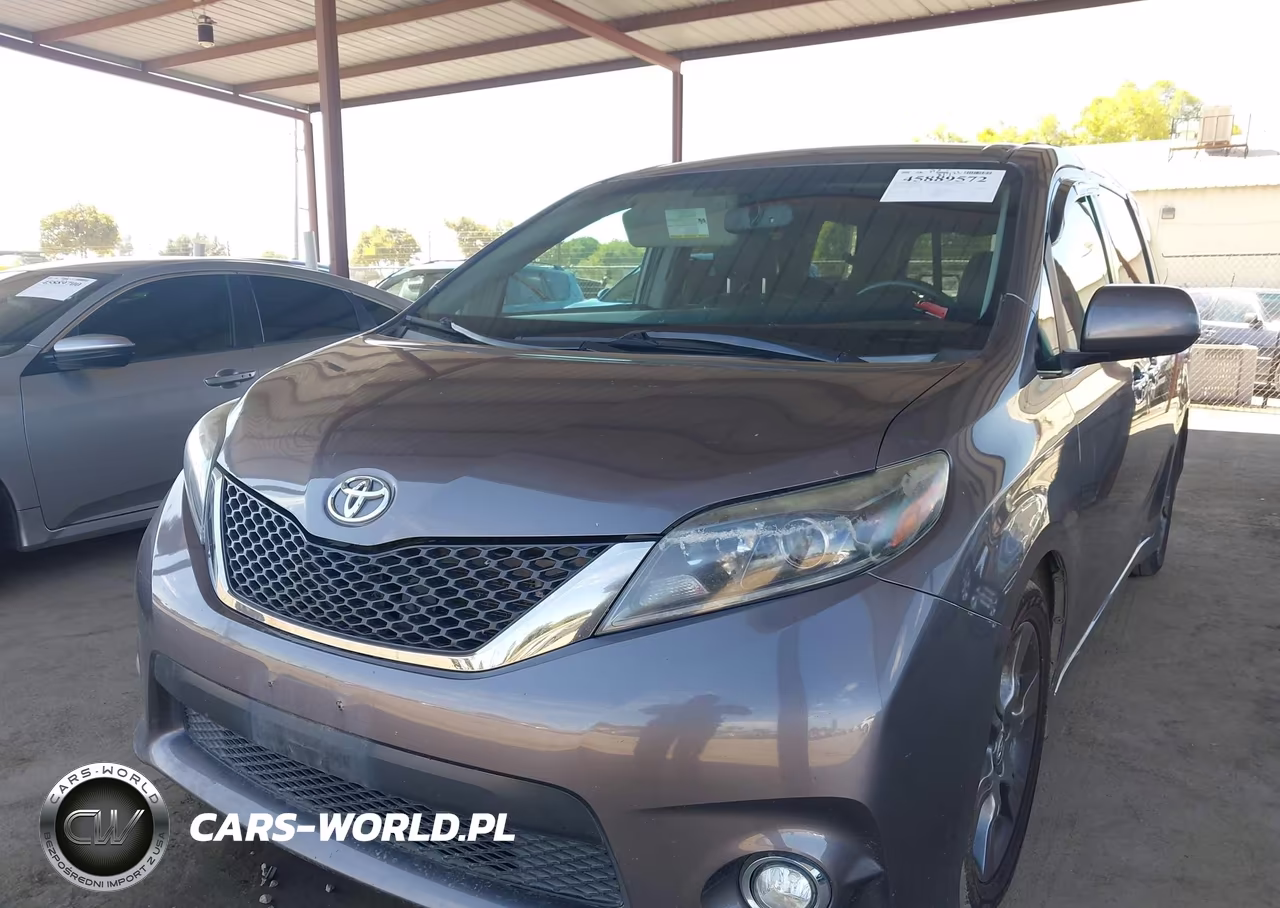 2015 Toyota Sienna Se 8 Passenger VIN:5TDXK3DC9FS641703 - 2