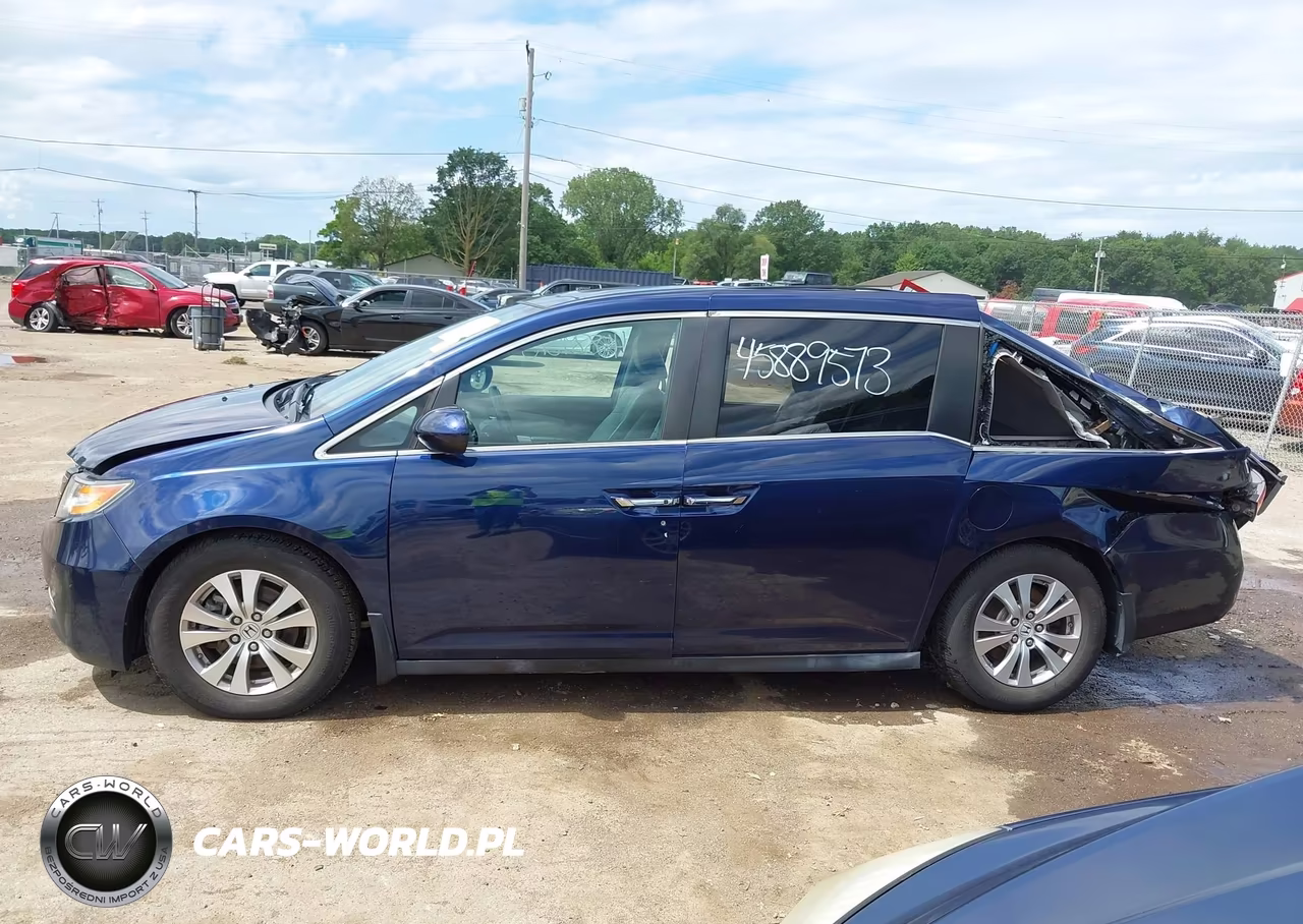 2015 Honda Odyssey Ex-L VIN:5FNRL5H63FB090193 - 14