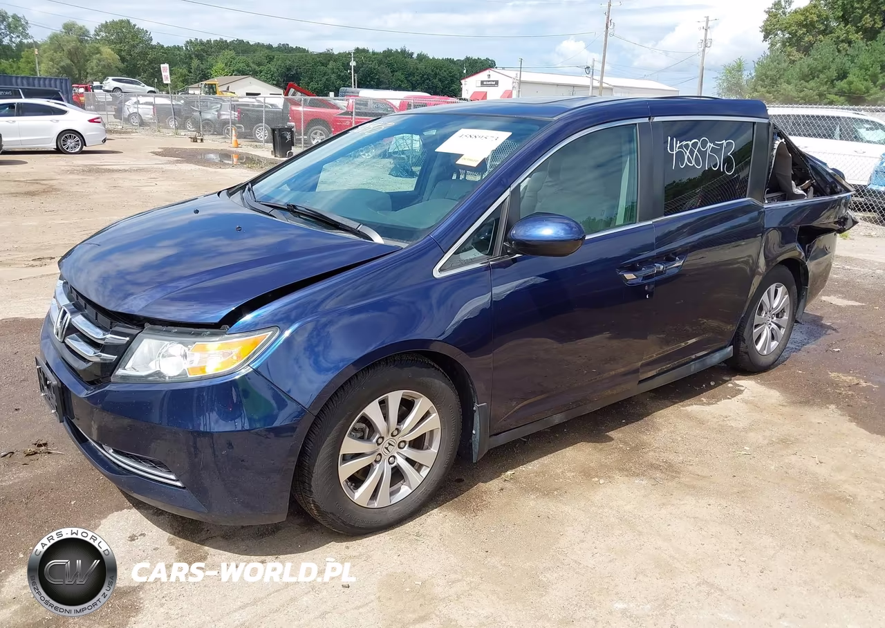 2015 Honda Odyssey Ex-L VIN:5FNRL5H63FB090193 - 2
