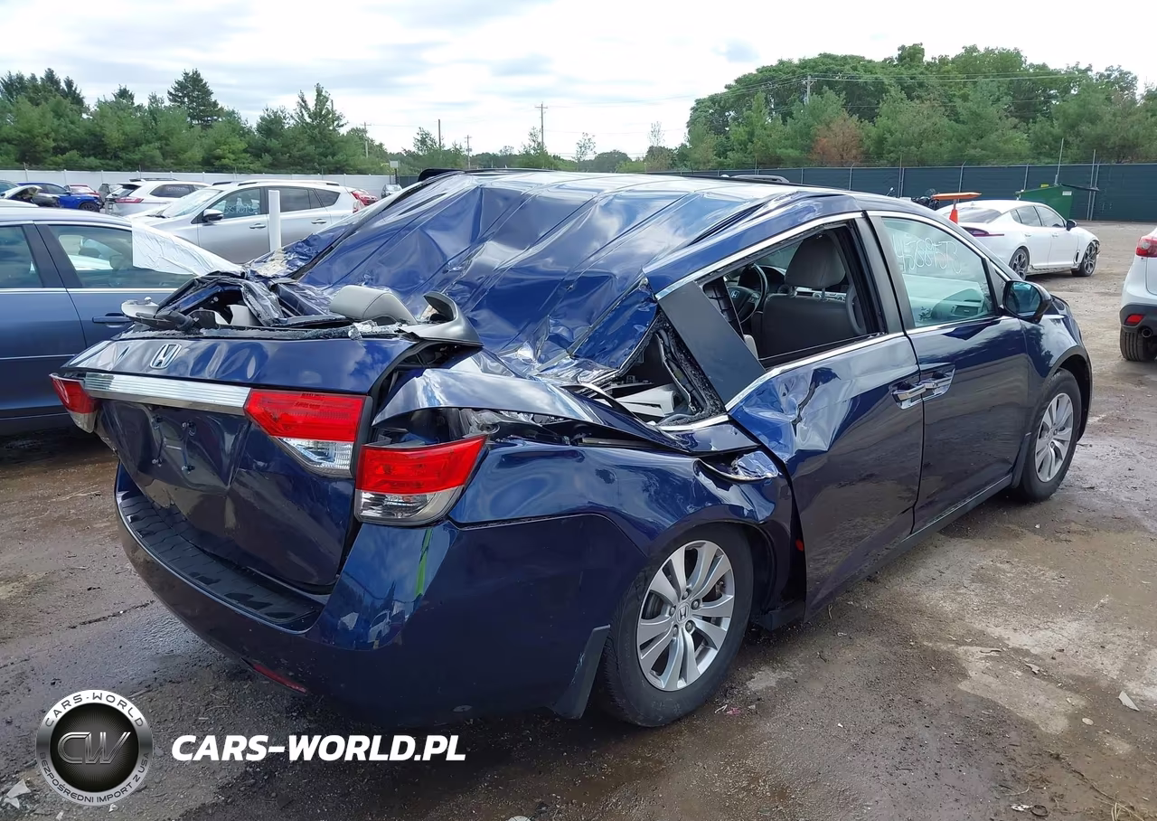2015 Honda Odyssey Ex-L VIN:5FNRL5H63FB090193 - 6