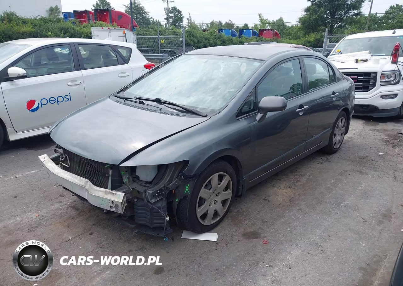 2011 Honda Civic Lx VIN:2HGFA1F52BH300624 - 2