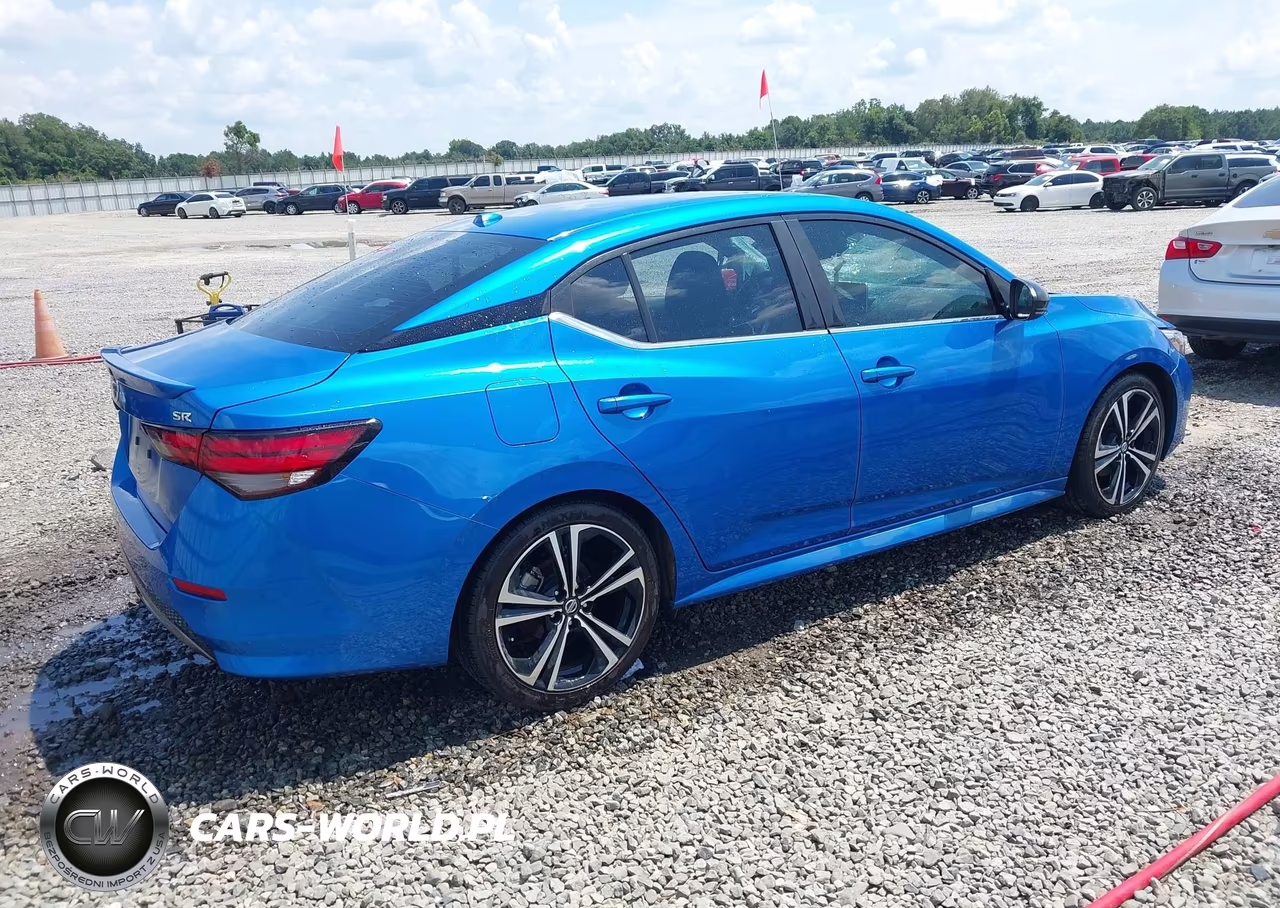 2022 Nissan Sentra Sr Xtronic Cvt VIN:3N1AB8DV1NY286122 - 4