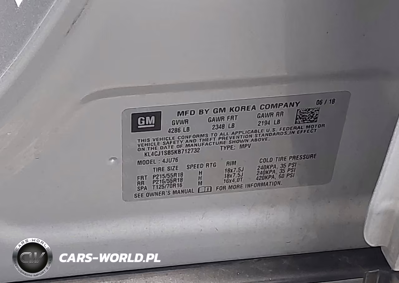 2019 Buick Encore Fwd Sport Touring VIN:KL4CJ1SB5KB712732 - 9