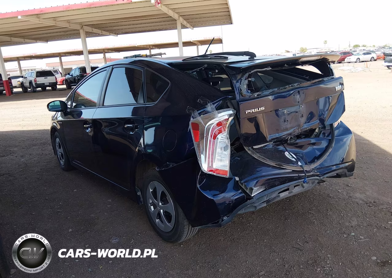 2013 Toyota Prius Four VIN:JTDKN3DU4D0340248 - 3
