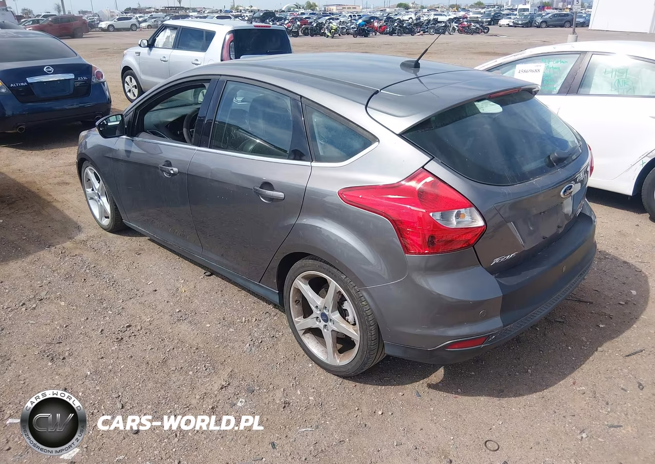 2014 Ford Focus Titanium VIN:1FADP3N21EL422699 - 3