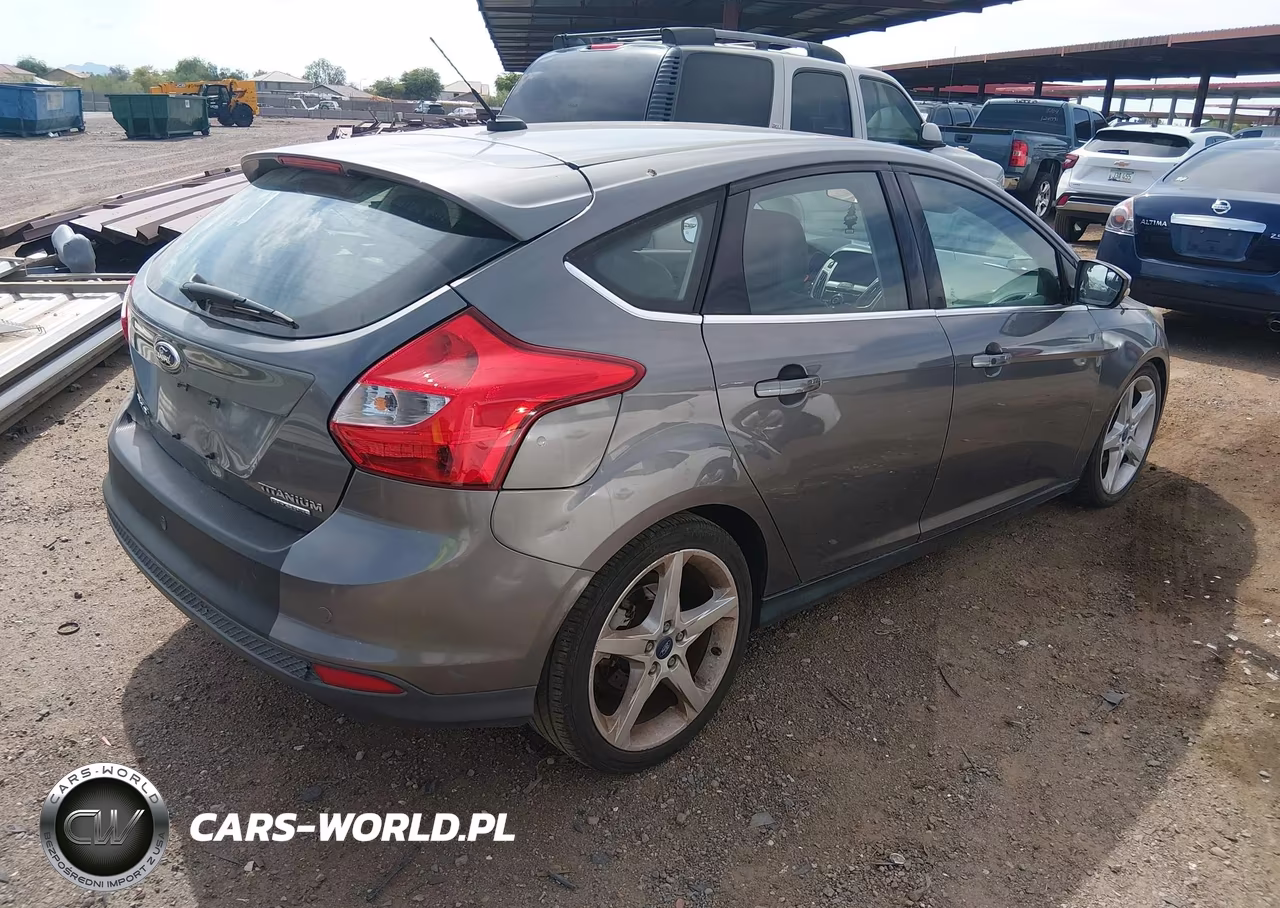 2014 Ford Focus Titanium VIN:1FADP3N21EL422699 - 4