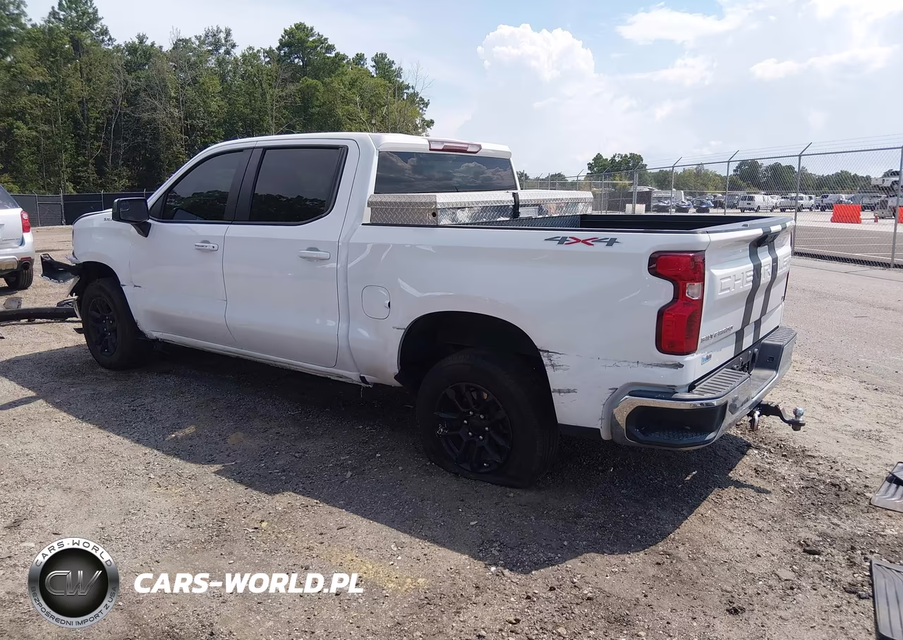 2022 Chevrolet Silverado 1500 4Wd Short Bed Lt With 2Fl VIN:3GCPDKEK4NG537272 - 3