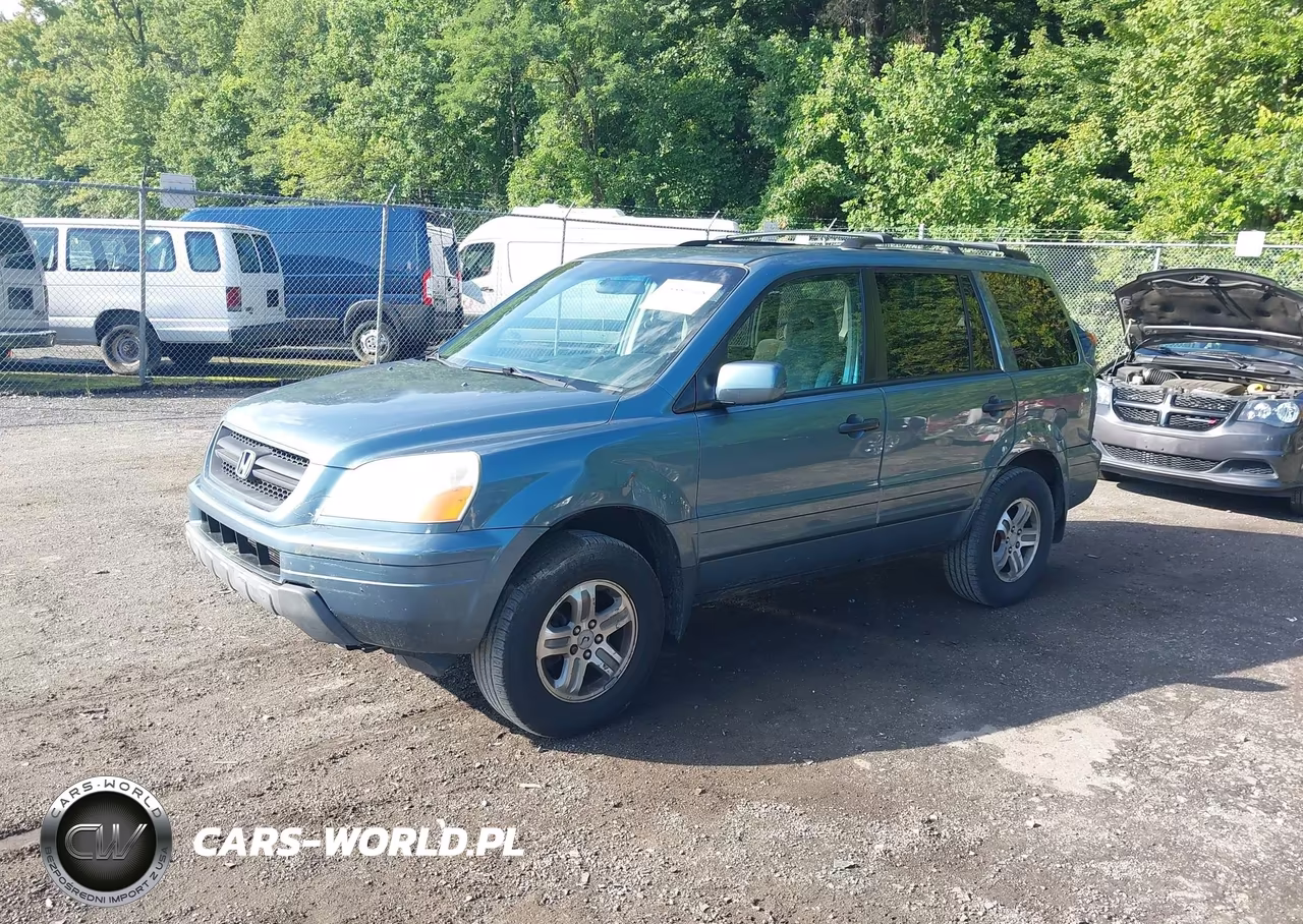2005 Honda Pilot Ex VIN:5FNYF18445B025975 - 2