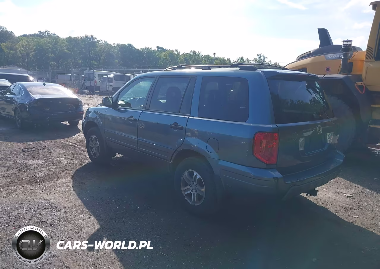 2005 Honda Pilot Ex VIN:5FNYF18445B025975 - 3