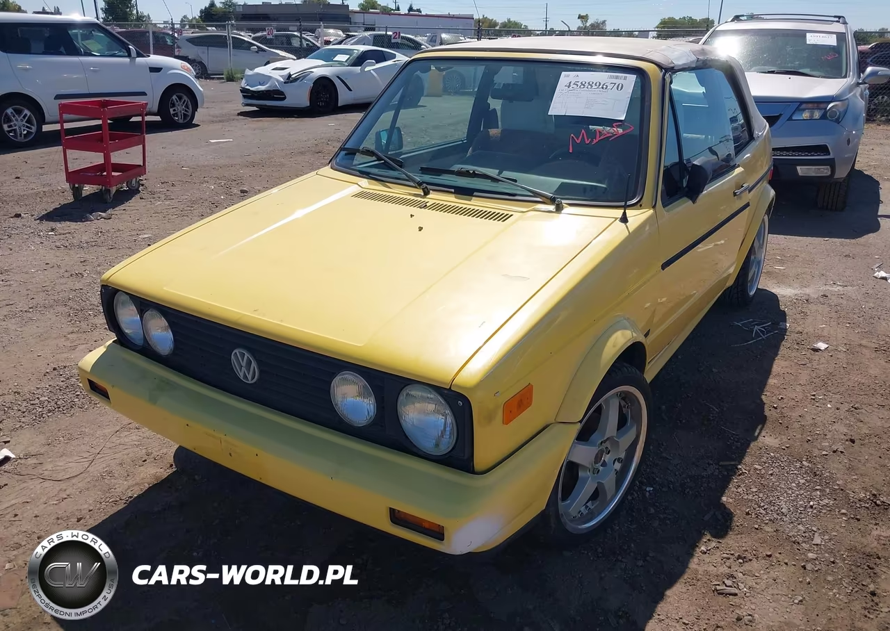 1990 Volkswagen Cabriolet VIN:WVWCB5156LK015240 - 2