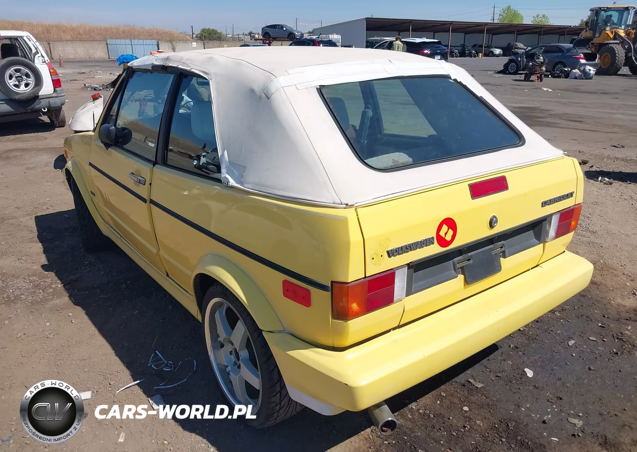 1990 Volkswagen Cabriolet VIN:WVWCB5156LK015240 - 3