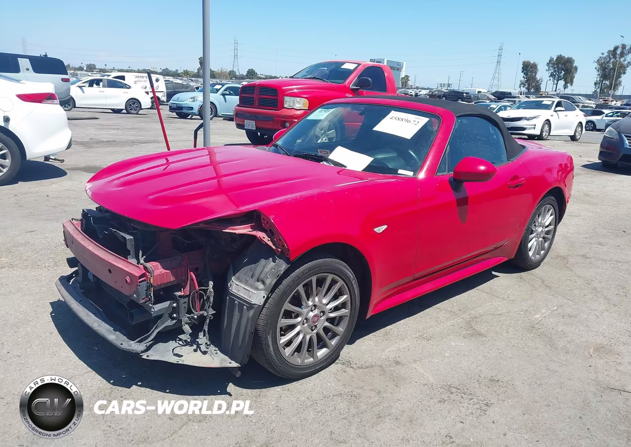 2018 Fiat 124 Spider Classica VIN:JC1NFAEK8J0133608 - 2