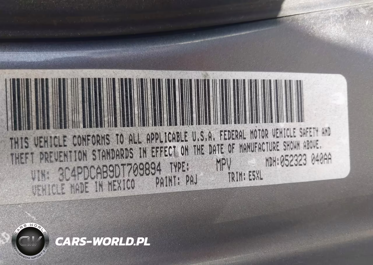 2013 Dodge Journey Se VIN:3C4PDCAB9DT709894 - 9