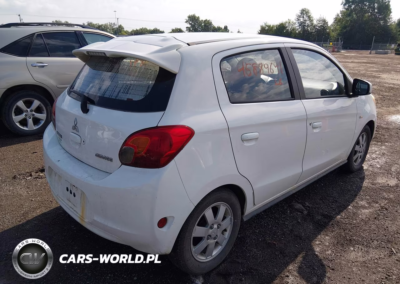 2014 Mitsubishi Mirage Es VIN:ML32A4HJ3EH025660 - 4
