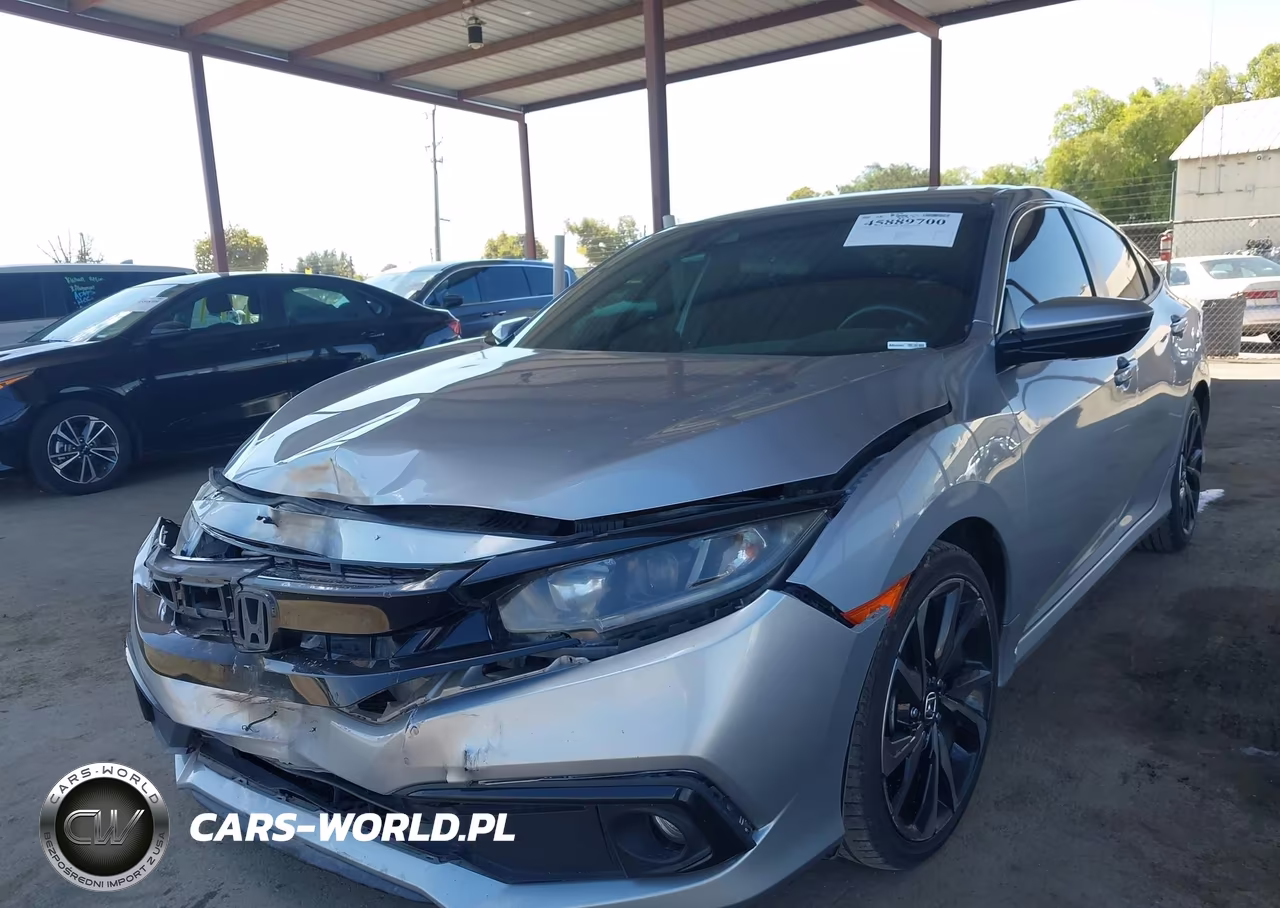 2021 Honda Civic Sport VIN:19XFC2F84ME202301 - 2
