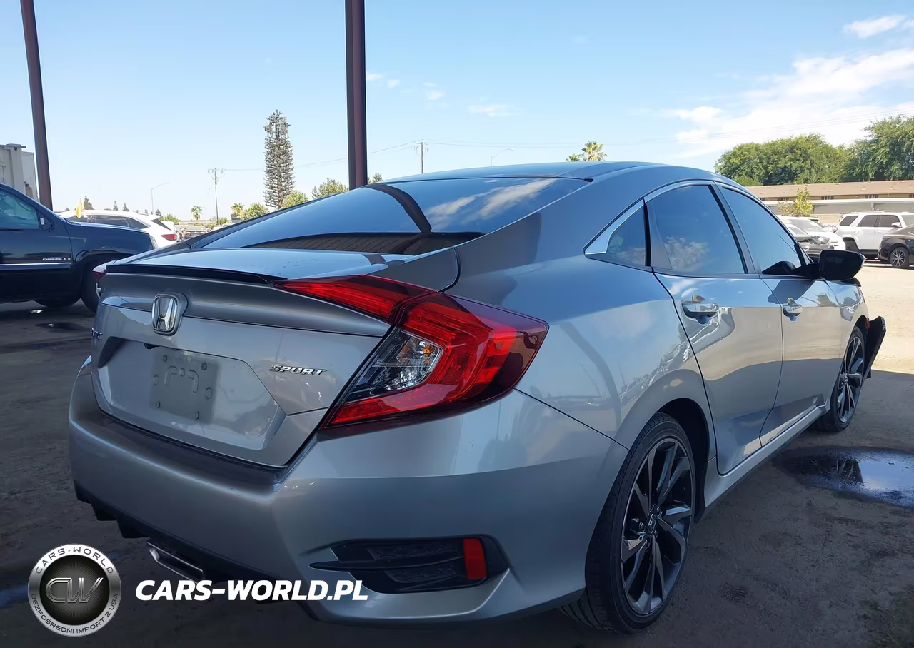 2021 Honda Civic Sport VIN:19XFC2F84ME202301 - 4