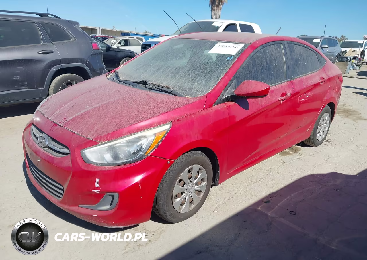 2015 Hyundai Accent Gls VIN:KMHCT4AEXFU863326 - 2