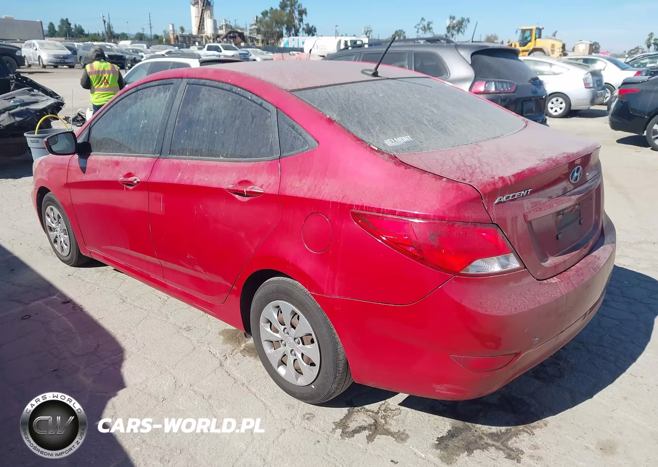 2015 Hyundai Accent Gls VIN:KMHCT4AEXFU863326 - 3