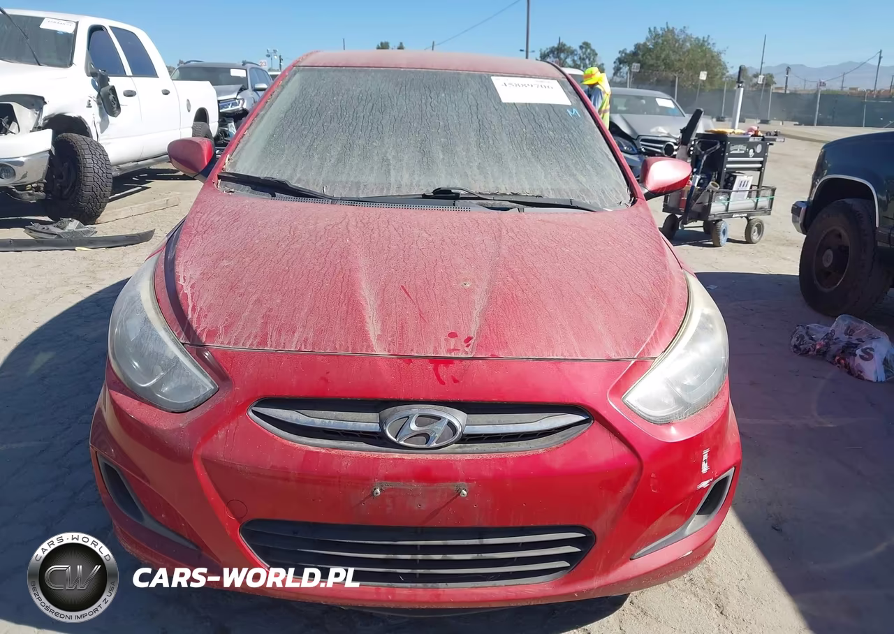 2015 Hyundai Accent Gls VIN:KMHCT4AEXFU863326 - 6