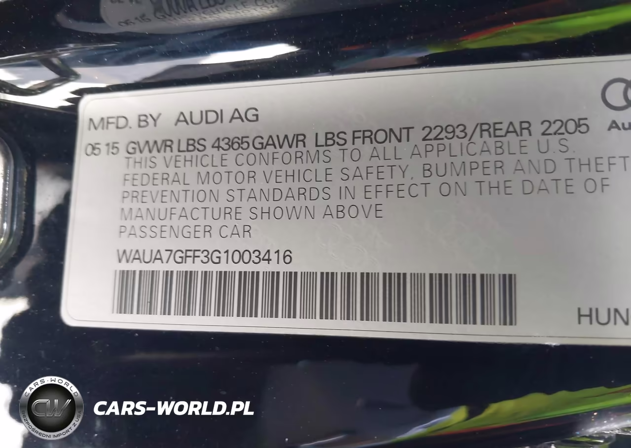 2016 Audi A3 1.8T Premium VIN:WAUA7GFF3G1003416 - 9