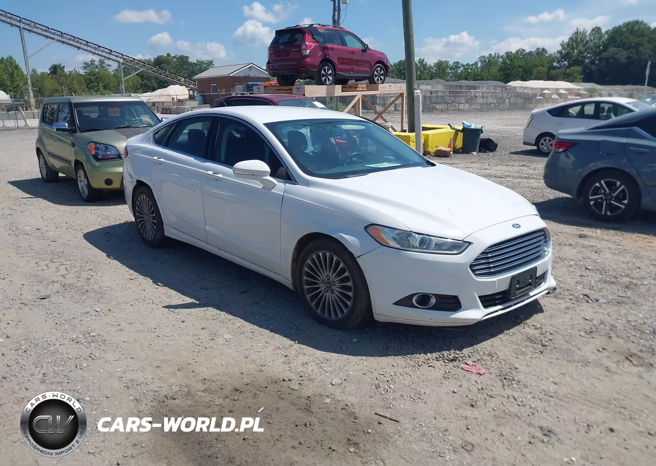 2015 Ford Fusion Titanium VIN:3FA6P0K96FR282211 - 1