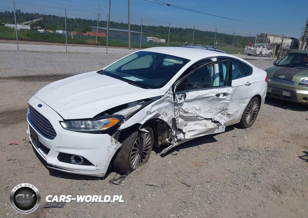 2015 Ford Fusion Titanium VIN:3FA6P0K96FR282211 - 2