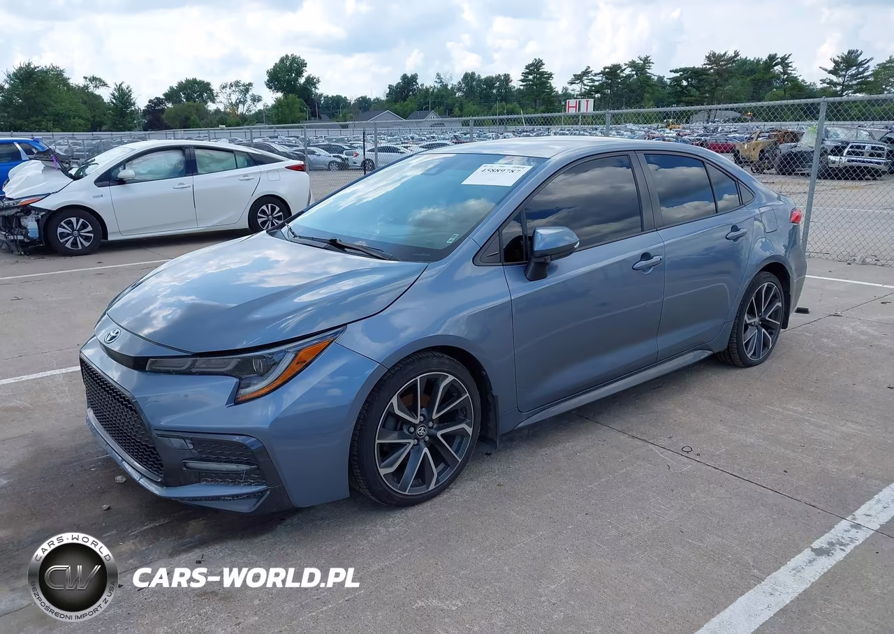2021 Toyota Corolla Se VIN:JTDS4MCE4MJ070998 - 2