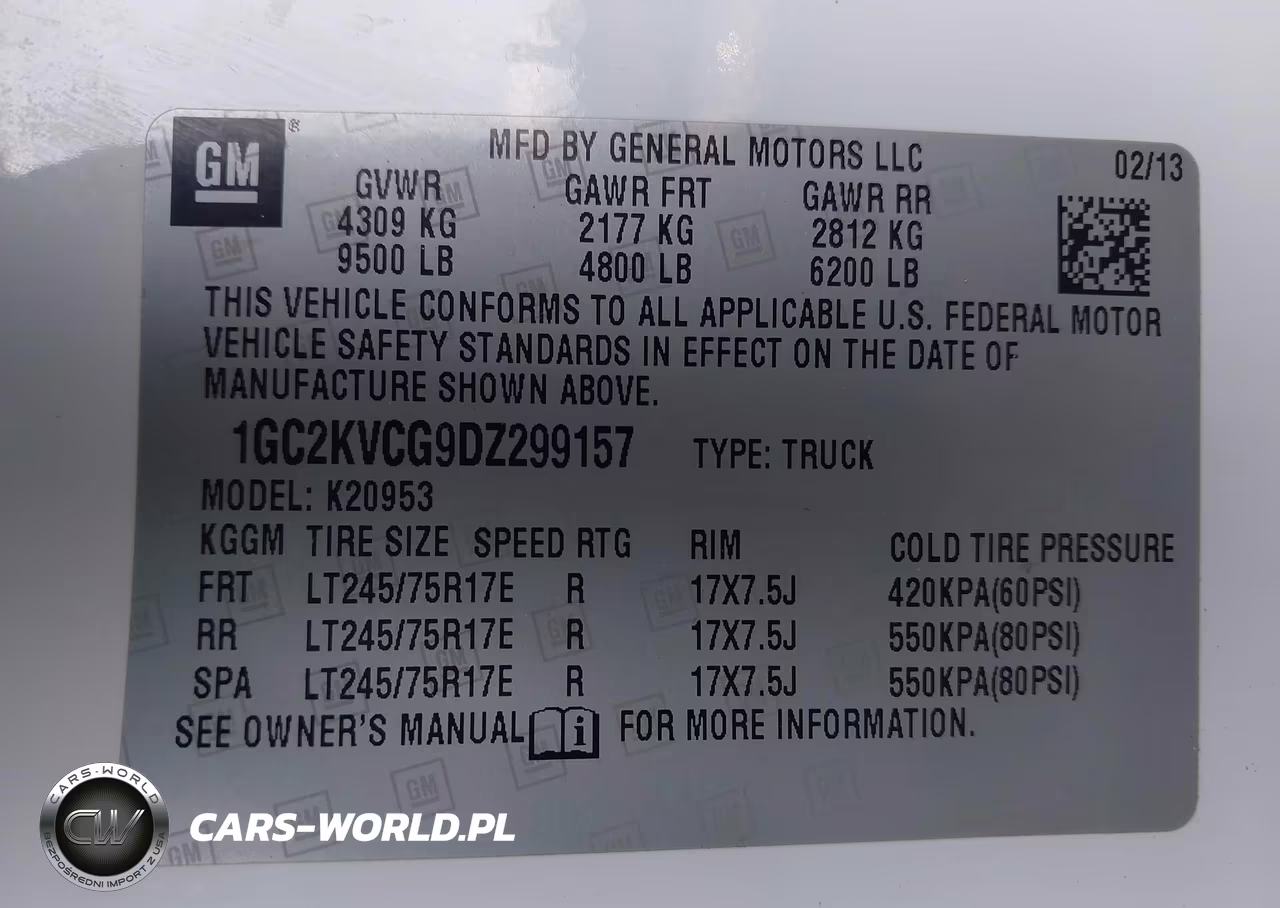 2013 Chevrolet Silverado 2500Hd Work Truck VIN:1GC2KVCG9DZ299157 - 9