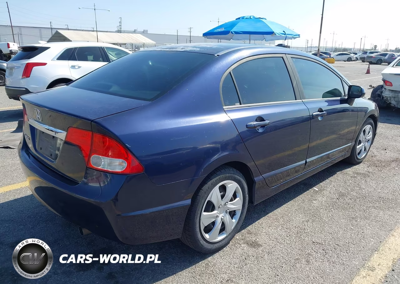 2010 Honda Civic Lx VIN:19XFA1F56AE026594 - 4