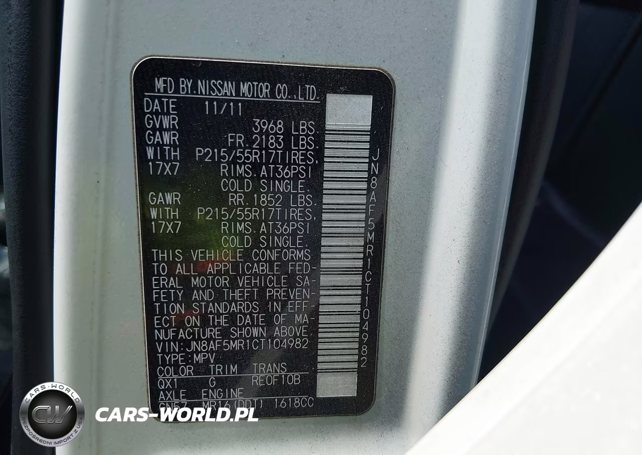 2012 Nissan Juke Sl VIN:JN8AF5MR1CT104982 - 9