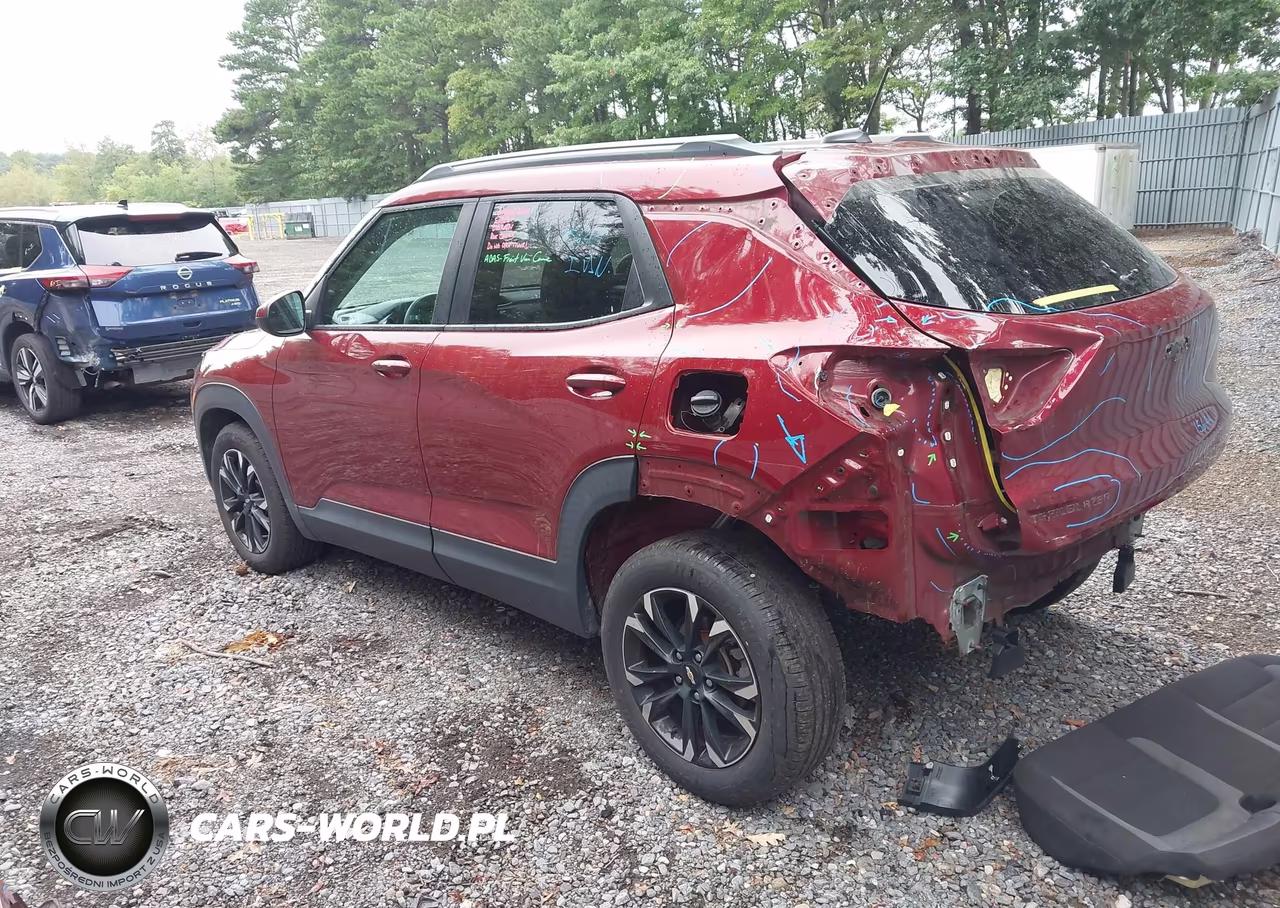 2022 Chevrolet Trailblazer Fwd Lt VIN:KL79MPSL2NB063878 - 3