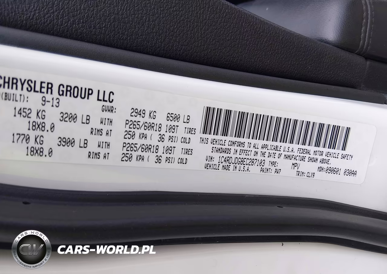 2014 Dodge Durango Limited VIN:1C4RDJDG8EC287103 - 9
