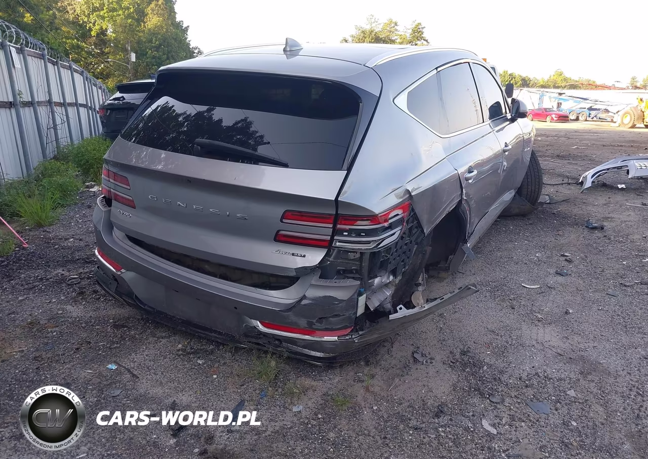 2021 Genesis Gv80 3.5T Awd VIN:KMUHCESC5MU042643 - 4