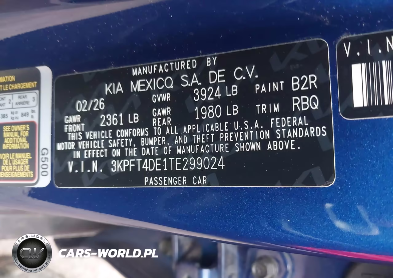 2026 Kia K4 Lxs VIN:3KPFT4DE1TE299024 - 9
