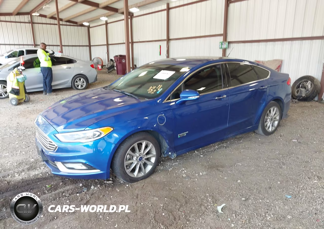 2017 Ford Fusion Energi Se Luxury VIN:3FA6P0PU0HR216088 - 2