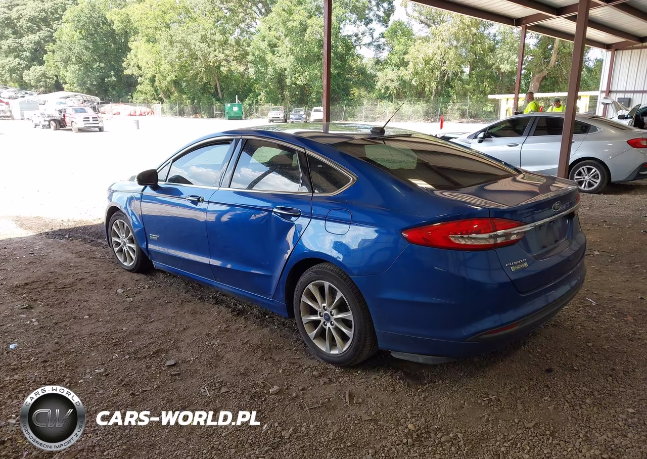 2017 Ford Fusion Energi Se Luxury VIN:3FA6P0PU0HR216088 - 3