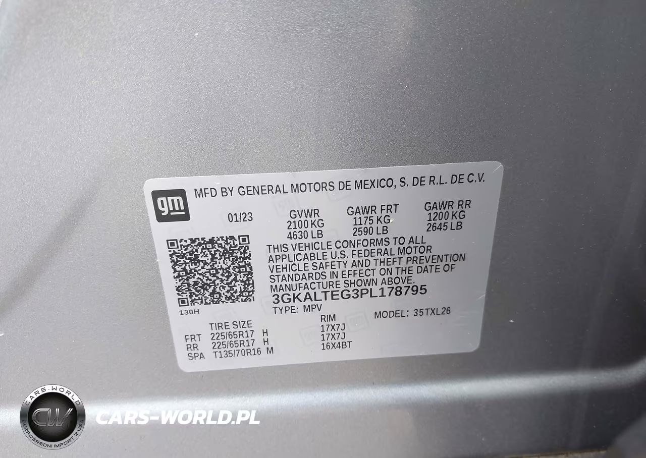 2023 GMC Terrain Awd Sle VIN:3GKALTEG3PL178795 - 9