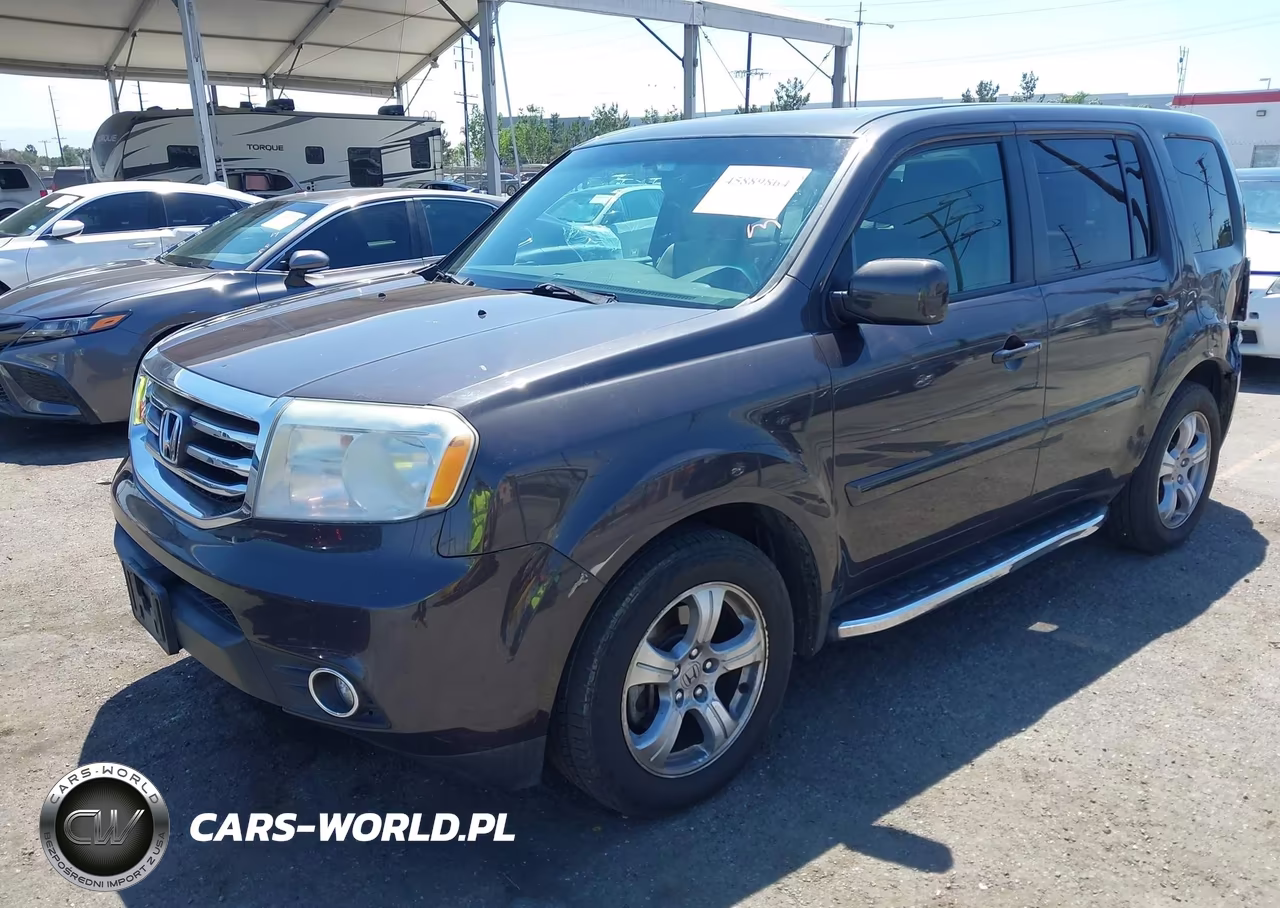2012 Honda Pilot Ex VIN:5FNYF4H46CB006455 - 2