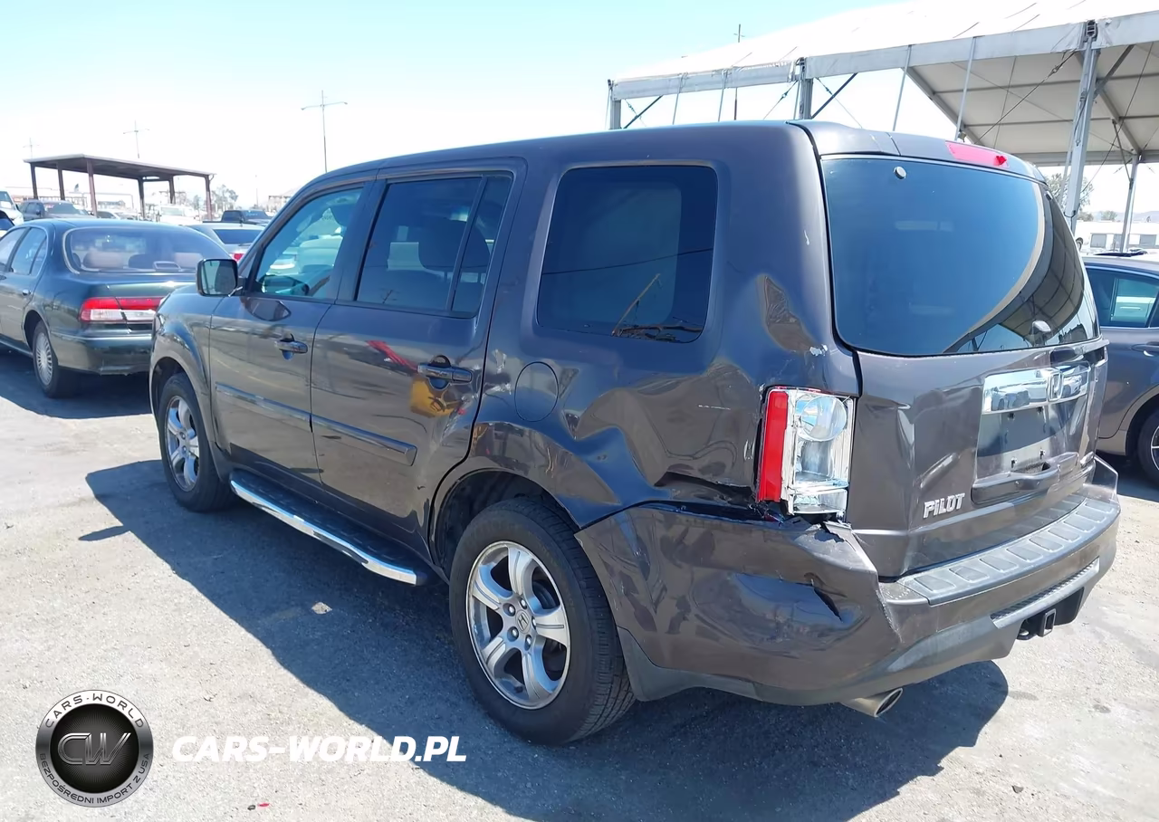 2012 Honda Pilot Ex VIN:5FNYF4H46CB006455 - 3