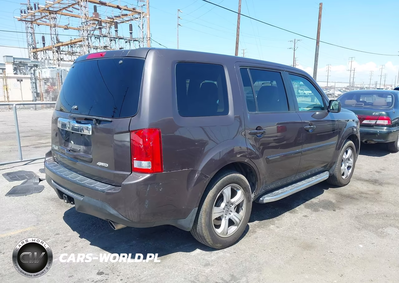 2012 Honda Pilot Ex VIN:5FNYF4H46CB006455 - 4