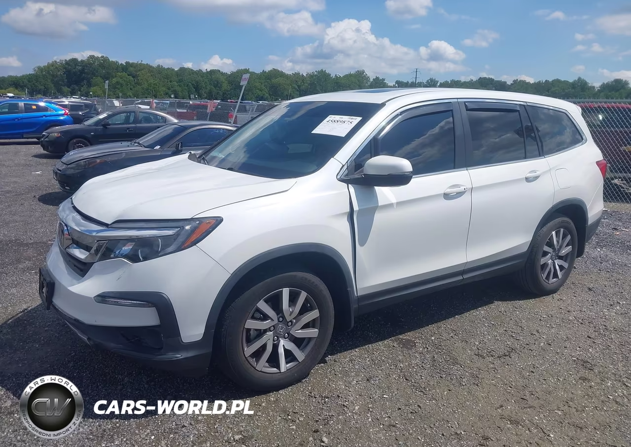 2022 Honda Pilot Awd Ex-L VIN:5FNYF6H50NB026577 - 2