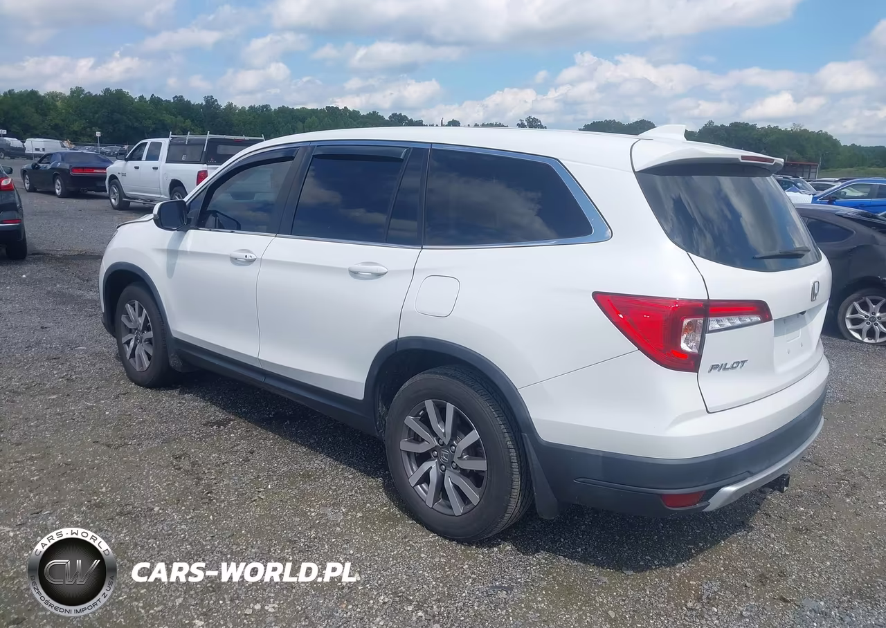 2022 Honda Pilot Awd Ex-L VIN:5FNYF6H50NB026577 - 3